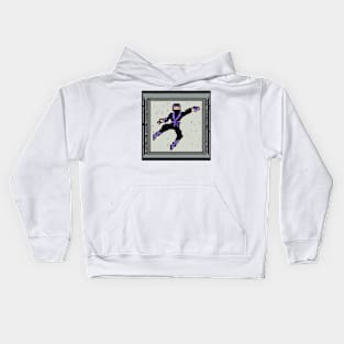 Pixel Ninja 4 Kids Hoodie